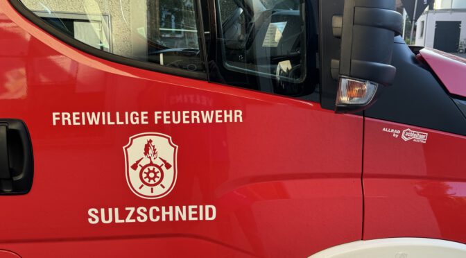 Zwei Einsätze für die Feuerwehr in kurzer Zeit