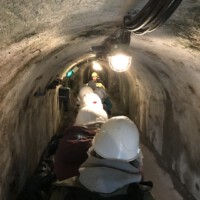 Besuch des Veteranen- und Soldatenvereins Sulzschneid im Bergwerk Peißenberg, Abbau von Kohle
(c) Andreas Filke