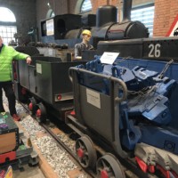 Besuch des Veteranen- und Soldatenvereins Sulzschneid im Bergwerk Peißenberg, Abbau von Kohle
(c) Andreas Filke